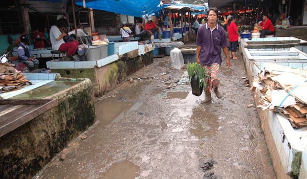 Kondisi Pasar Angso Duo saat ini